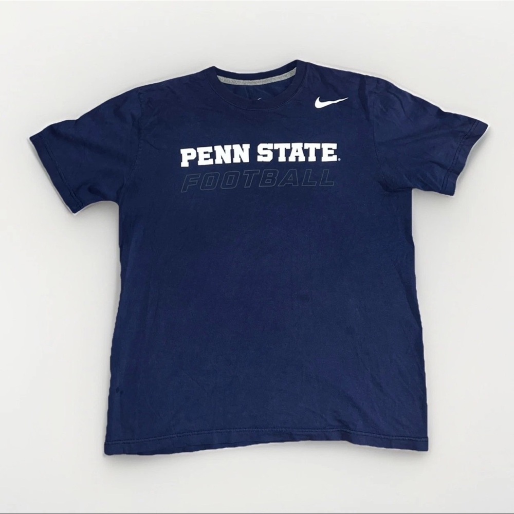 Penn State Nittany Lions Football PSU Nike Short Sleeve T-Shirt, Mens SizeMedium